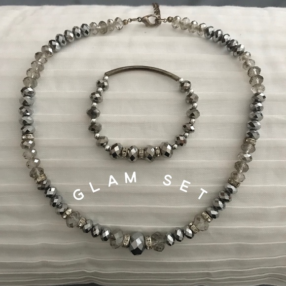 Bundle necklace bracelet - Picture 1 of 8